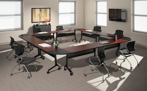 Mayline Flip-N-Go Meeting Tables